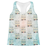 Inspirational Quotes Womens Racerback Tank Top - X Large