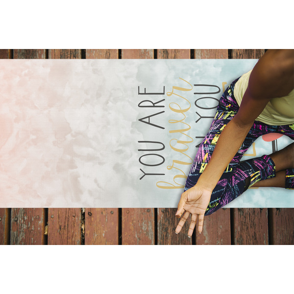 Inspirational Quotes Yoga Mats - LIFESTYLE