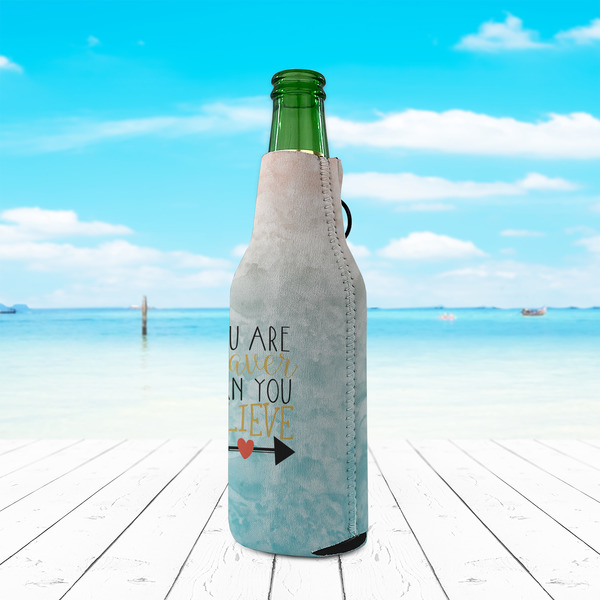 Inspirational Quotes Zipper Bottle Cooler - LIFESTYLE