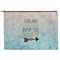 Inspirational Quotes Zipper Pouch Large (Front)