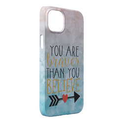 Inspirational Quotes iPhone Case - Plastic - iPhone 14 Pro Max