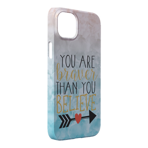 Custom Inspirational Quotes iPhone Case - Plastic - iPhone 14 Pro Max