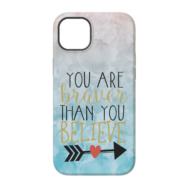 Inspirational Quotes iPhone 14 Pro Tough Case - Back