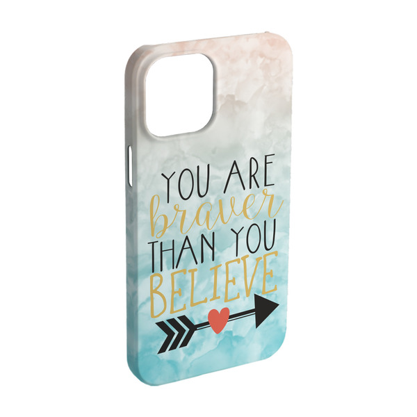Custom Inspirational Quotes iPhone Case - Plastic - iPhone 15