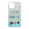 Inspirational Quotes iPhone 15 Case - Back
