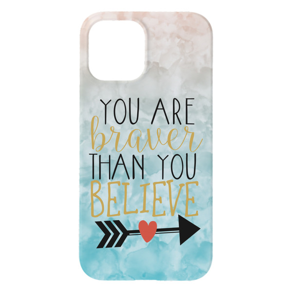 Inspirational Quotes iPhone 15 Plus Case - Back