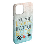 Inspirational Quotes iPhone Case - Plastic