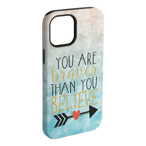 Custom Inspirational Quotes iPhone Case - Rubber Lined - iPhone 15 Pro Max