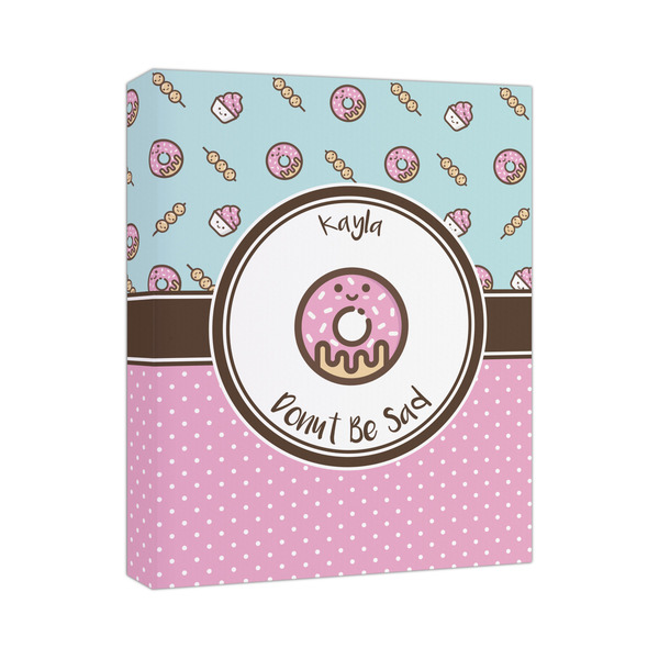 Custom Donuts Canvas Print (Personalized)