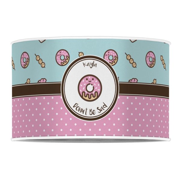Donuts 12" Drum Lampshade - FRONT (Poly Film)