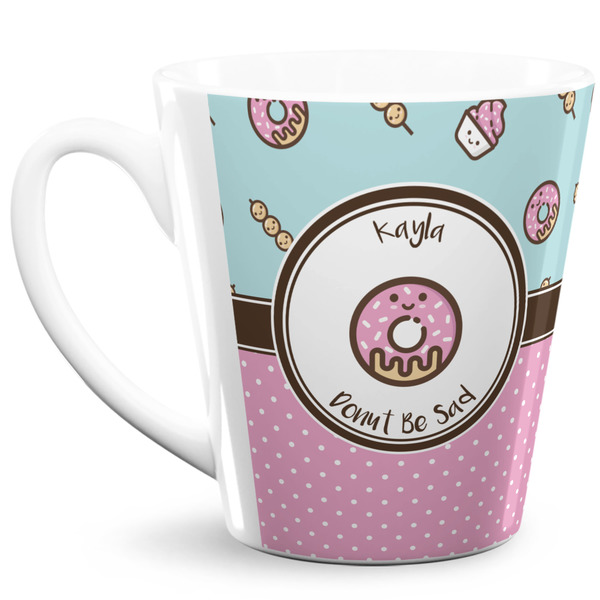Custom Donuts 12 Oz Latte Mug (Personalized)