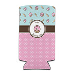 Donuts Can Cooler (tall 12 oz) (Personalized)