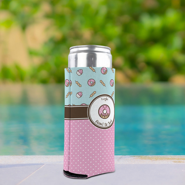 Donuts Can Cooler - Tall 12oz - In Context