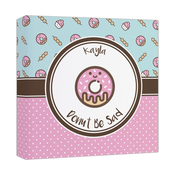Custom Donuts Canvas Print - 12x12 (Personalized)