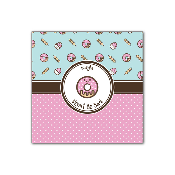 Custom Donuts Wood Print - 12x12 (Personalized)