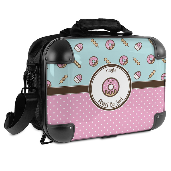 Custom Donuts Hard Shell Briefcase (Personalized)