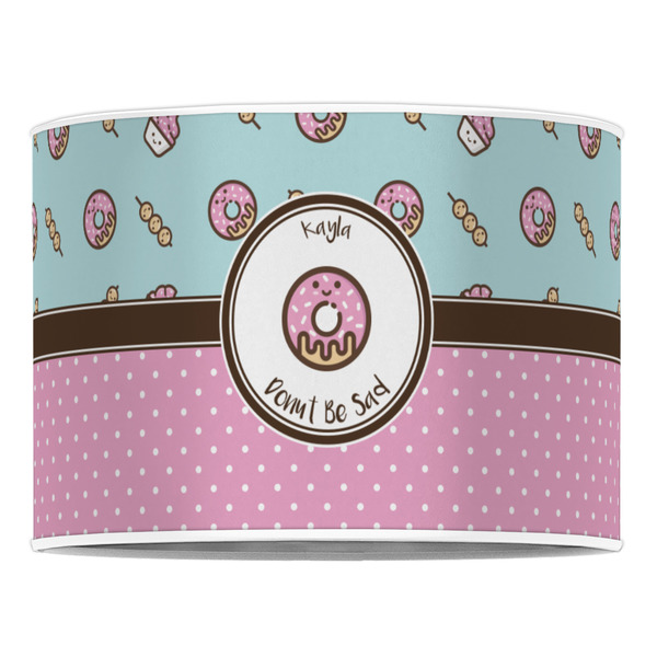 Donuts 16" Drum Lampshade - FRONT (Poly Film)