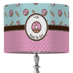 Donuts 16" Drum Lamp Shade - Fabric (Personalized)