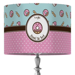Donuts 16" Drum Lamp Shade - Fabric (Personalized)