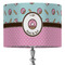 Donuts 16" Drum Lampshade - ON STAND (Fabric)
