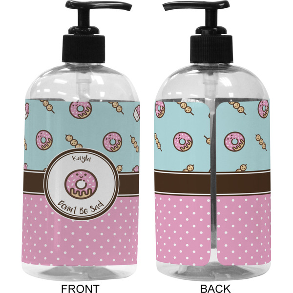 Donuts 16 oz Plastic Liquid Dispenser (Approval)
