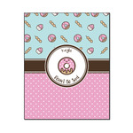 Donuts Wood Print - 16x20 (Personalized)