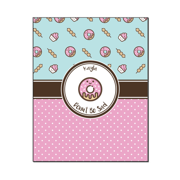 Custom Donuts Wood Print - 16x20 (Personalized)