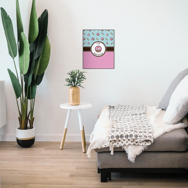 Donuts 16x20 Wood Print - In Context