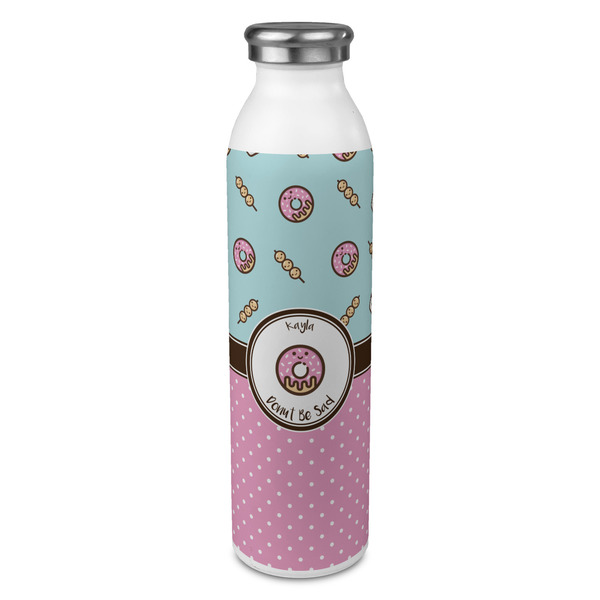 Custom Donuts 20oz Stainless Steel Water Bottle - Full Print (Personalized)