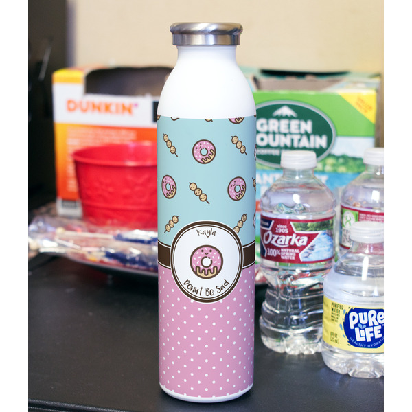 Donuts 20oz Water Bottles - Full Print - In Context