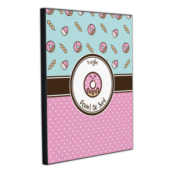 Donuts 20x24 Wood Print - Angle View