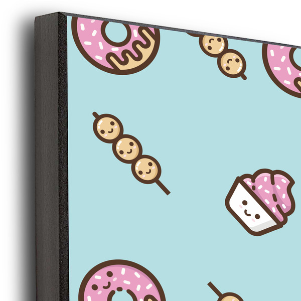 Donuts 20x24 Wood Print - Closeup