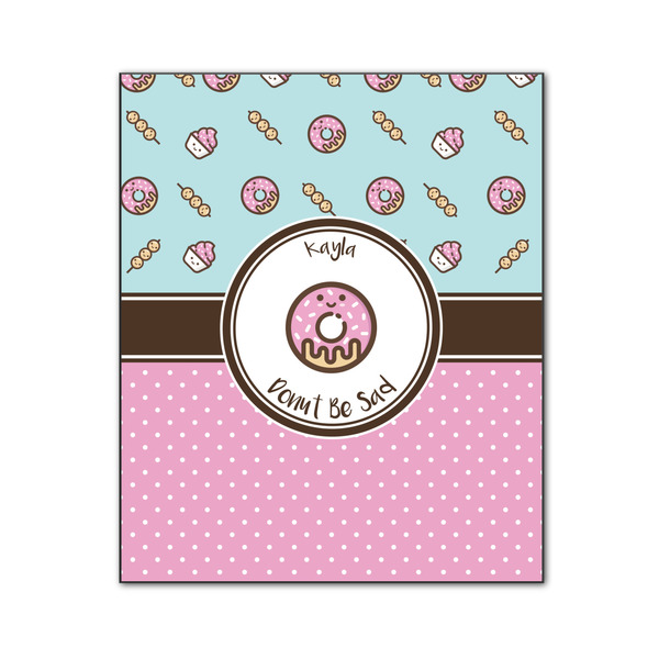 Custom Donuts Wood Print - 20x24 (Personalized)