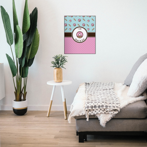 Donuts 20x24 Wood Print - In Context