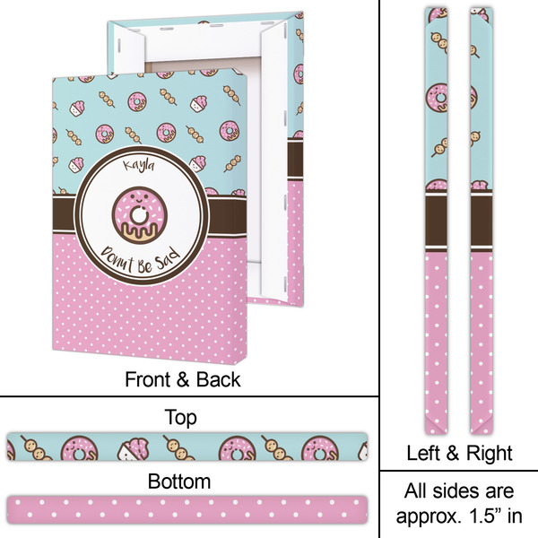 Donuts 20x30 - Canvas Print - Approval