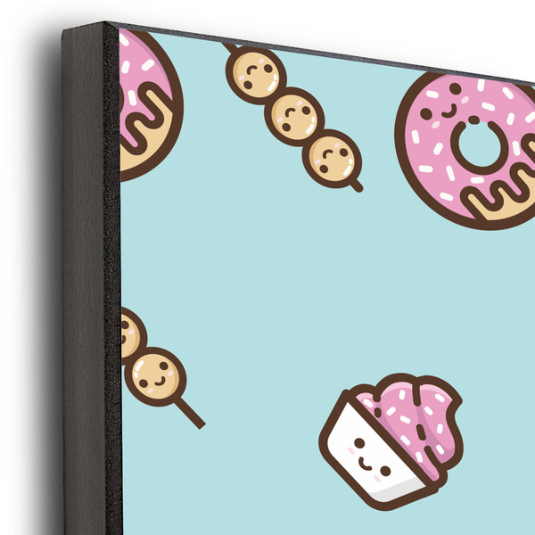 Donuts 20x30 Wood Print - Closeup