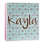 Donuts 3-Ring Binder - 1 inch (Personalized)