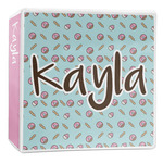 Donuts 3-Ring Binder - 2 inch (Personalized)