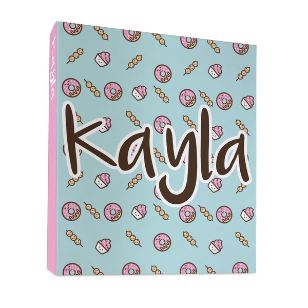Donuts 3 Ring Binders - Full Wrap - 1" - FRONT