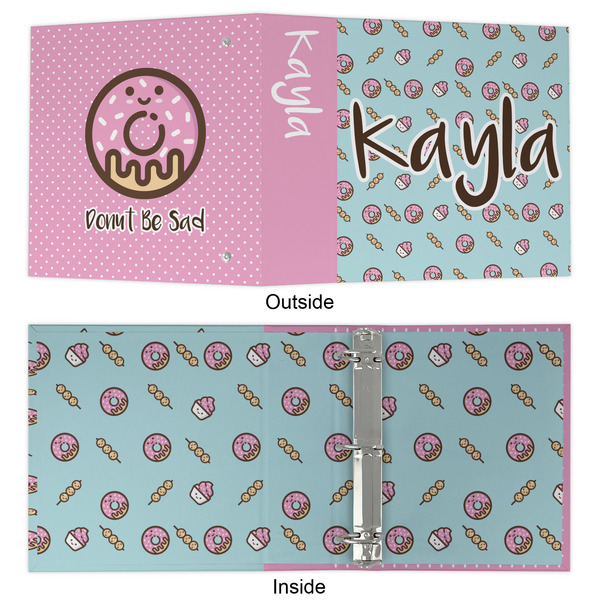 Donuts 3 Ring Binders - Full Wrap - 2" - APPROVAL
