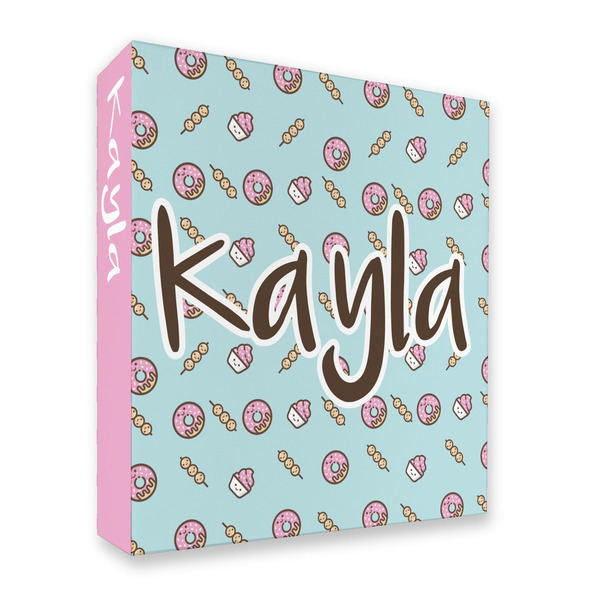 Donuts 3 Ring Binders - Full Wrap - 2" - FRONT