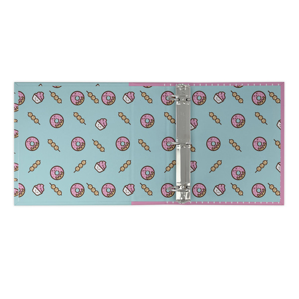 Donuts 3 Ring Binders - Full Wrap - 2" - OPEN INSIDE