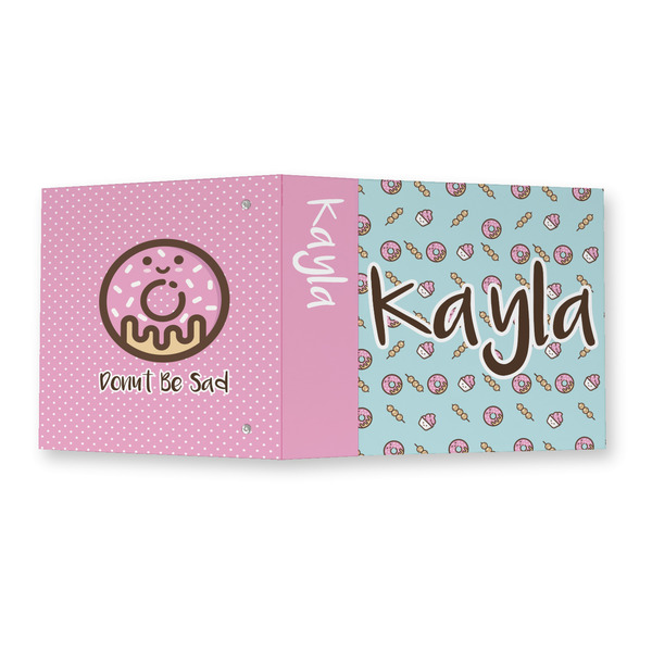 Donuts 3 Ring Binders - Full Wrap - 2" - OPEN OUTSIDE