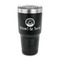 Donuts 30 oz Stainless Steel Ringneck Tumblers - Black - FRONT