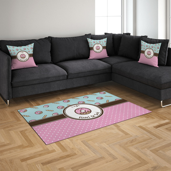 Donuts 4'x6' Indoor Area Rugs - IN CONTEXT