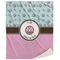 Donuts Sherpa Throw Blanket (Personalized)