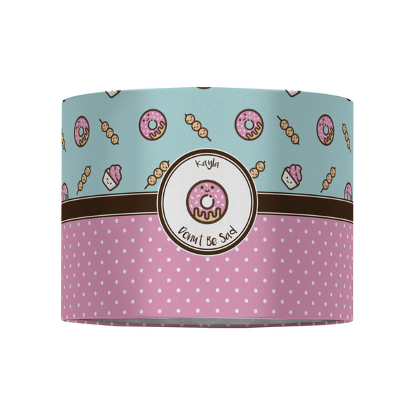 Donuts 8" Drum Lampshade - FRONT (Fabric)