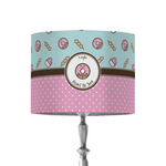 Donuts 8" Drum Lamp Shade - Fabric (Personalized)