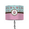 Donuts 8" Drum Lampshade - ON STAND (Fabric)