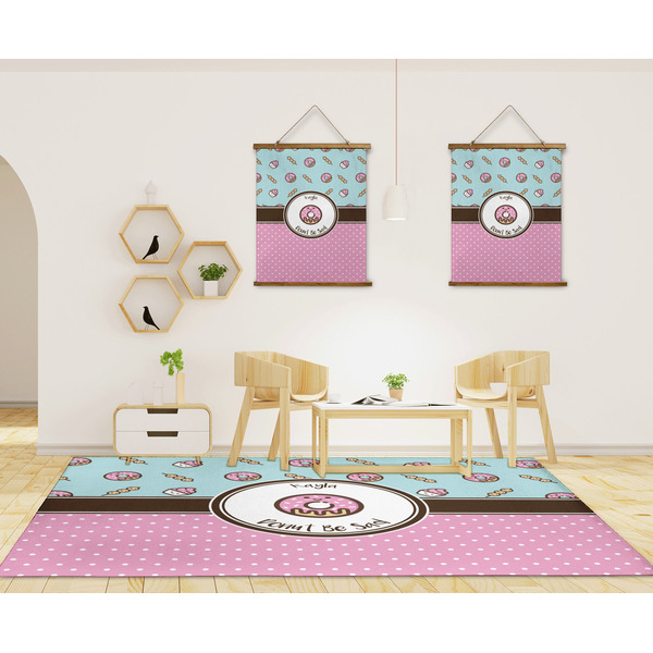 Donuts 8'x10' Indoor Area Rugs - IN CONTEXT